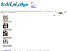 Tablet Screenshot of dodolalodge.com